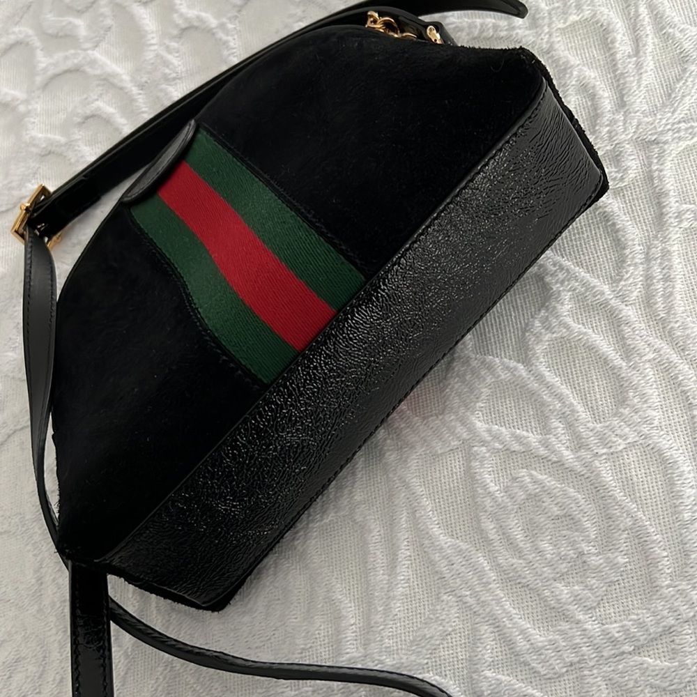 Gucci black suede Ophidia with dust bag NEW - Picture 5 of 12